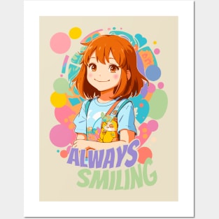 Always Smiling Posters and Art